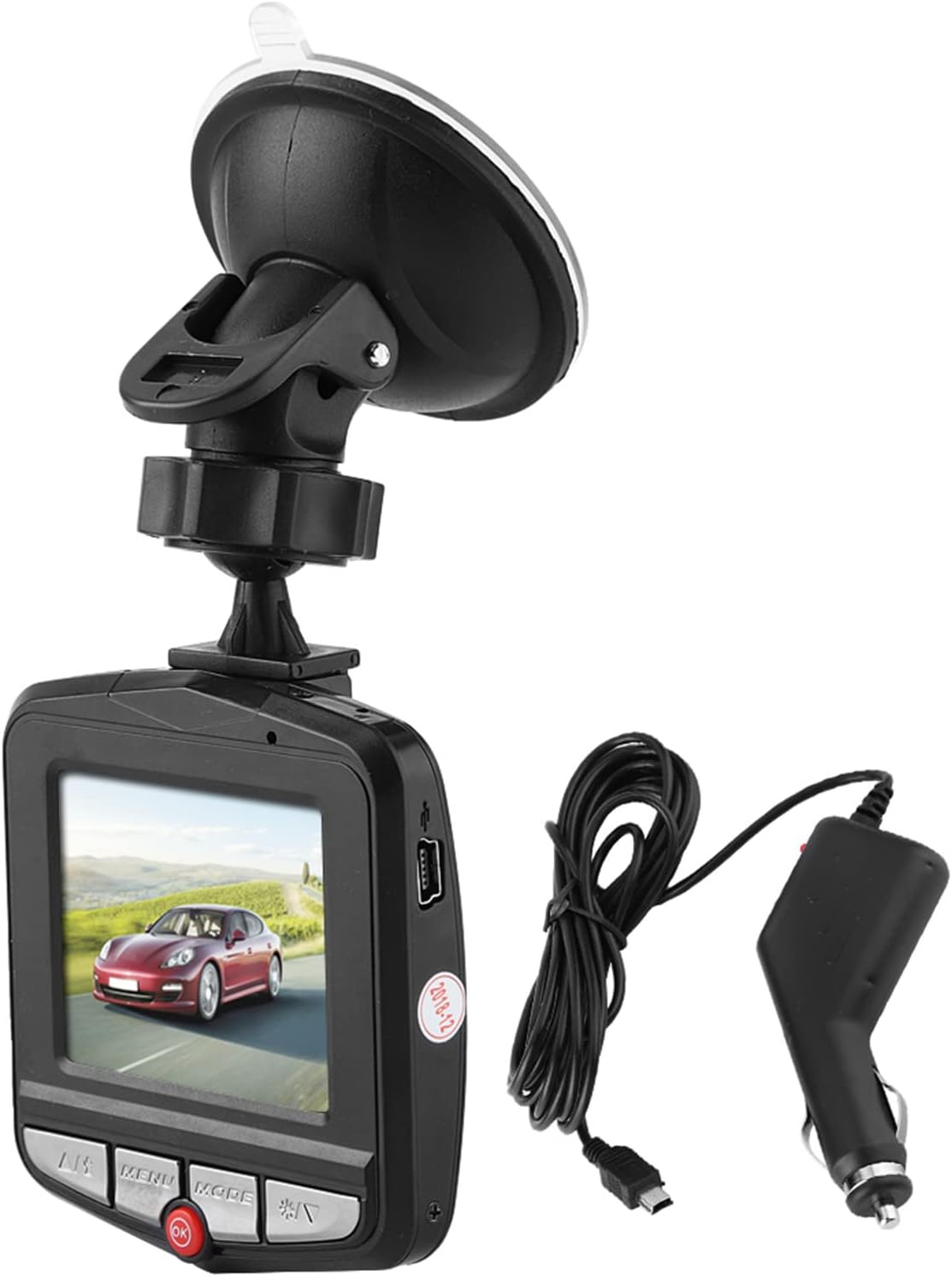 2.2inch Car DVR Camera Car Driving Recorder 170° Digital Driving Video Recorder 1080P Front and Inside Dashcam for Cars