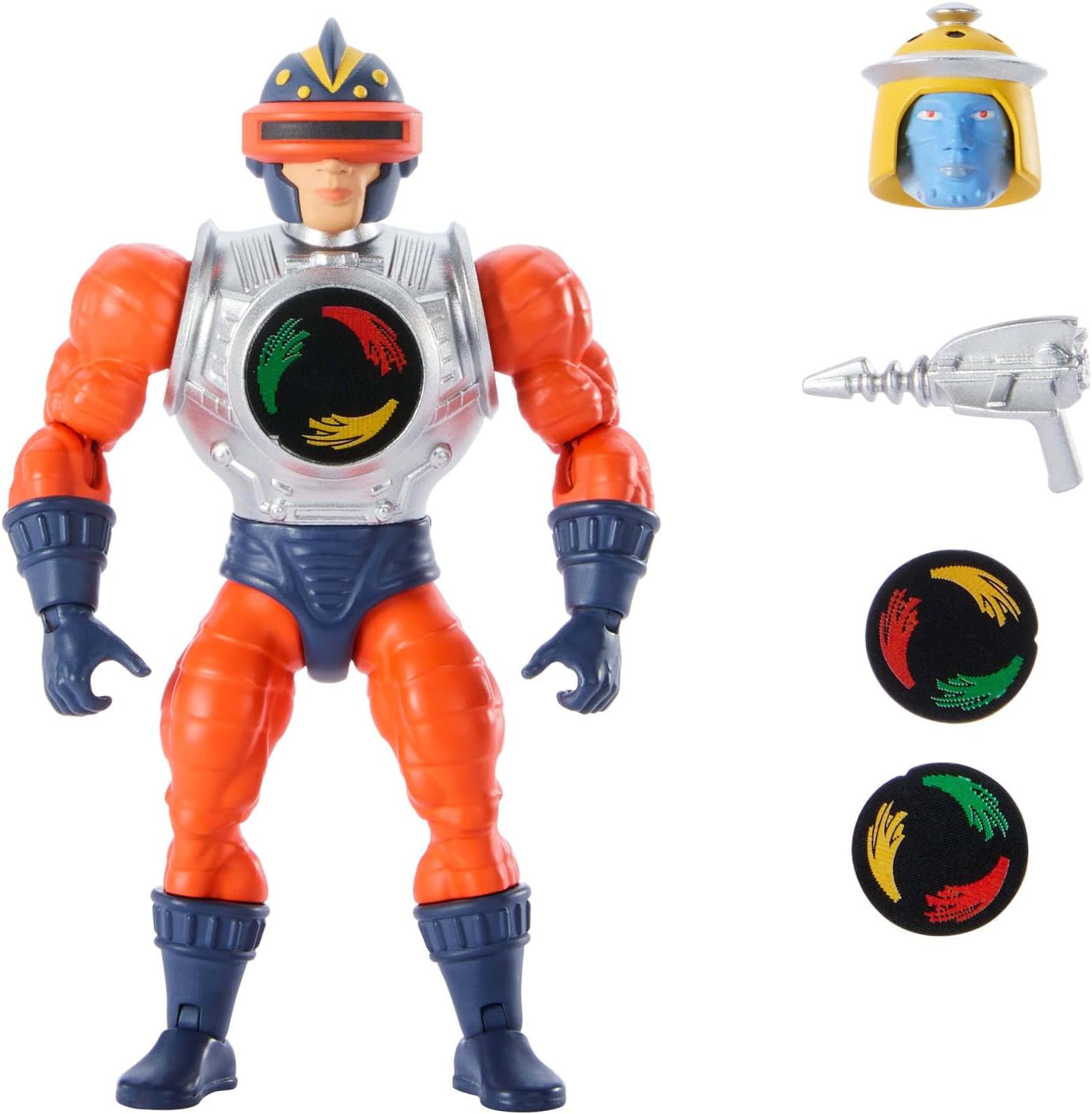 Masters of the Universe Origins Action Figures Sketchbook Series Sy-Klone, 5.5-inch 1980s Villain Human Tornado, Detailed Design & Posability, JFX02