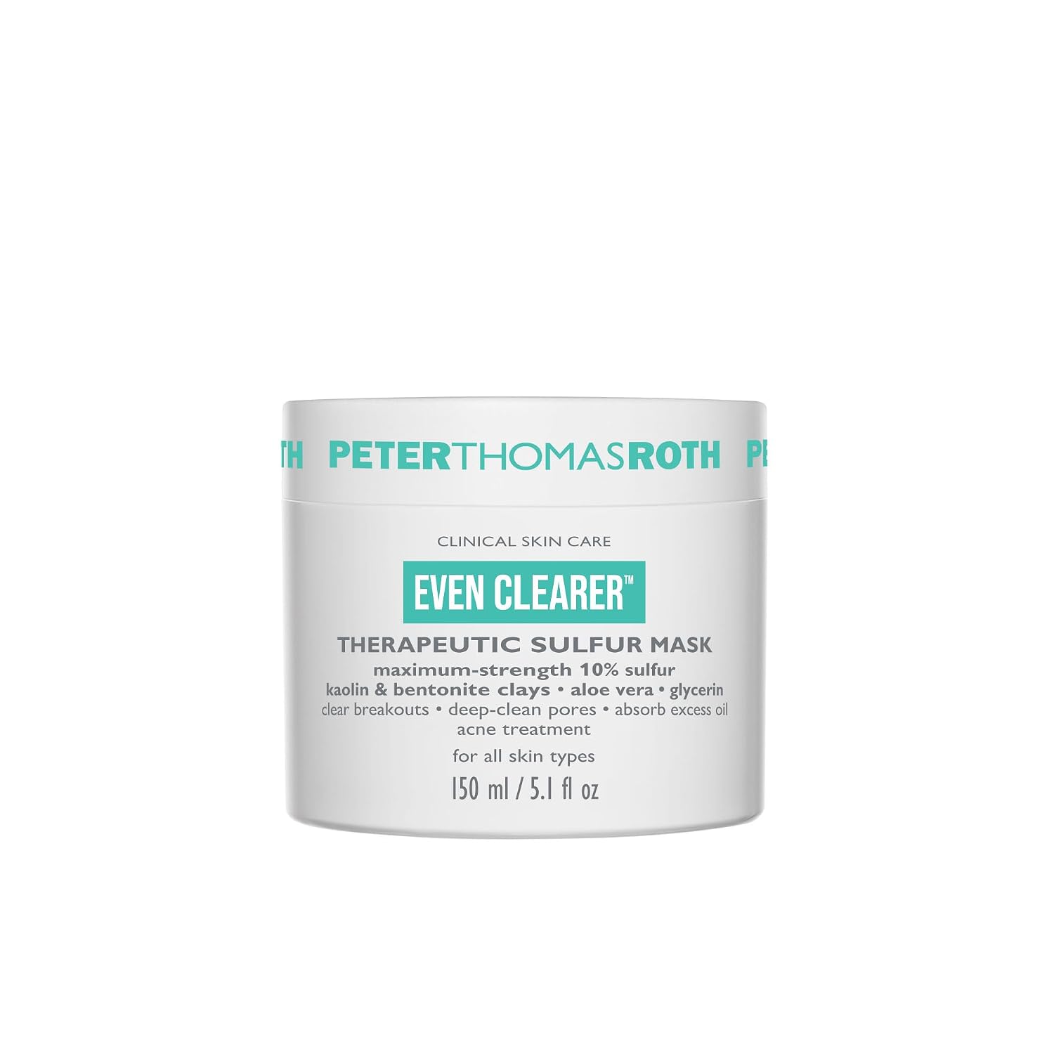 Peter Thomas Roth | Even Clearer™ Therapeutic Sulfur Mask for Pores and Oil Control