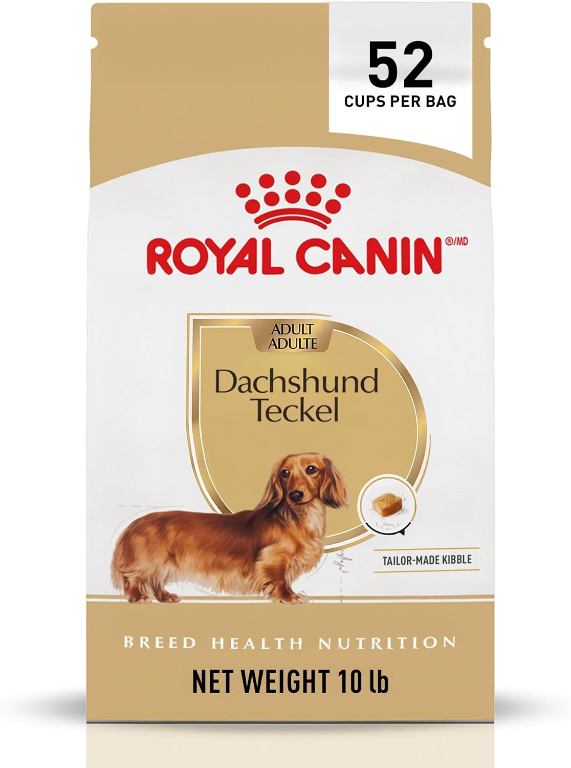 ROYAL CANIN Dachshund Adult Dry Dog Food, 10 lb Bag