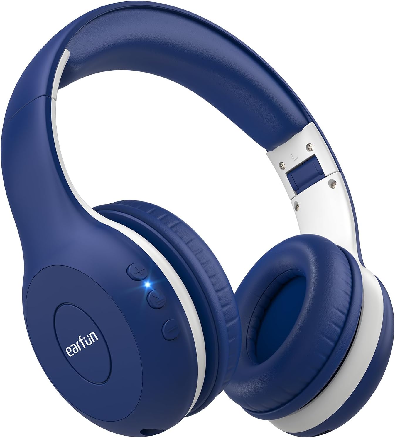 EarFun Kids Headphones Wireless, Bluetooth 5.4 Headphones for Kids with Mic, 85/94dB Volume Limited, Hi-Fi Stereo Sound, 40H Playtime, Over Ear Headphone for Boys Tablet Phone PC School/Travel