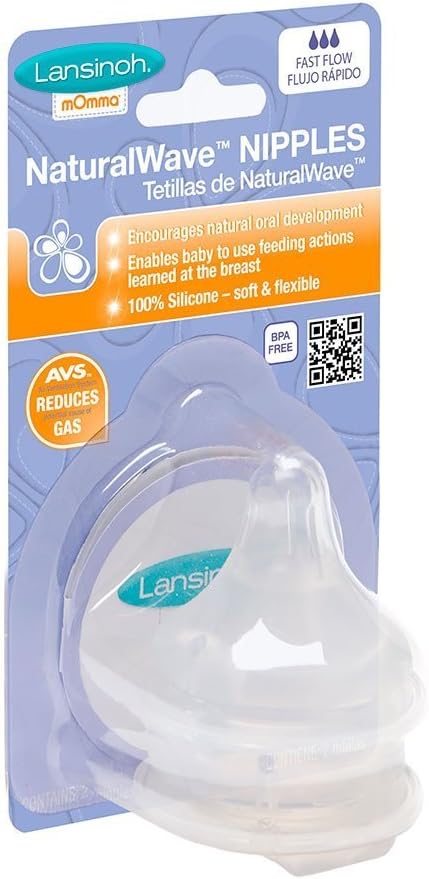 Lansinoh Fast Flow Nipples by mOmma