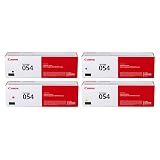 Canon Genuine 054 Complete 4-Color Toner Cartridge Set (CRG-054)