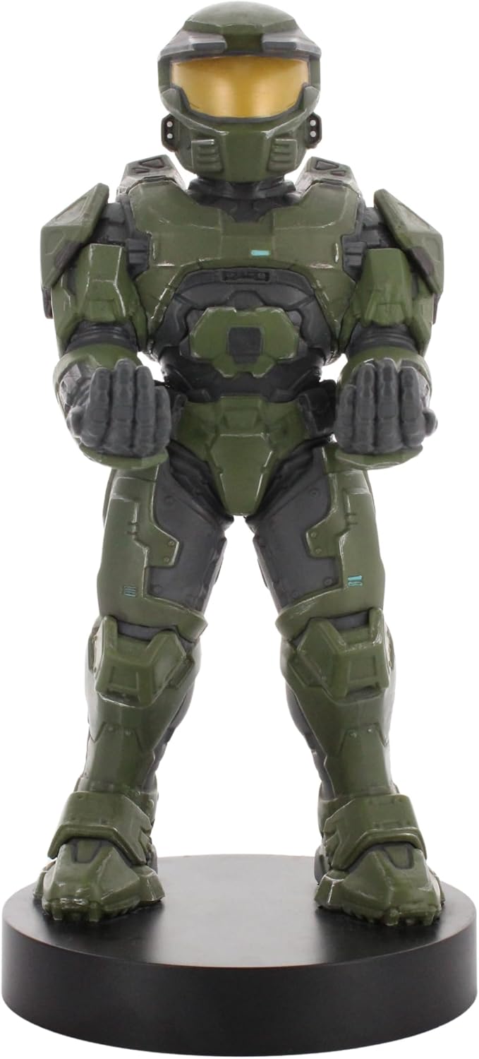 Cableguys Halo Master Chief Infinite Controller Holder & Phone Stand - Gaming Accessories for Room and Desk Setup, Holder Compatible with Xbox, PlayStation & Most Standard Game Controllers