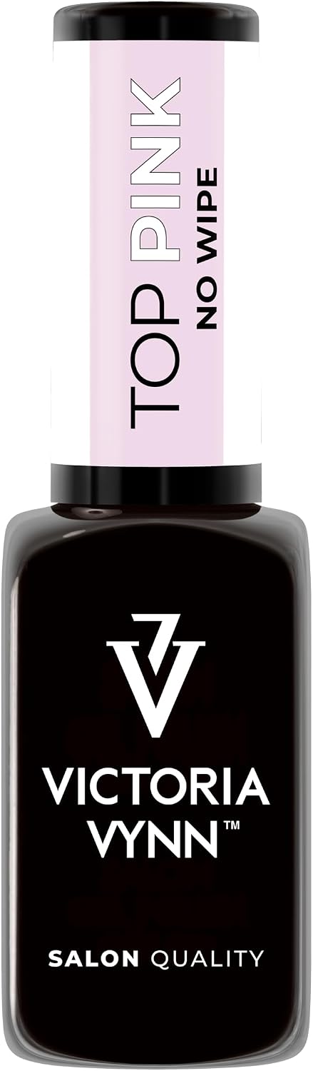 Victoria Vynn Gel Polish PINK TOP No Wipe UV Led Gel Polish Top 8ml