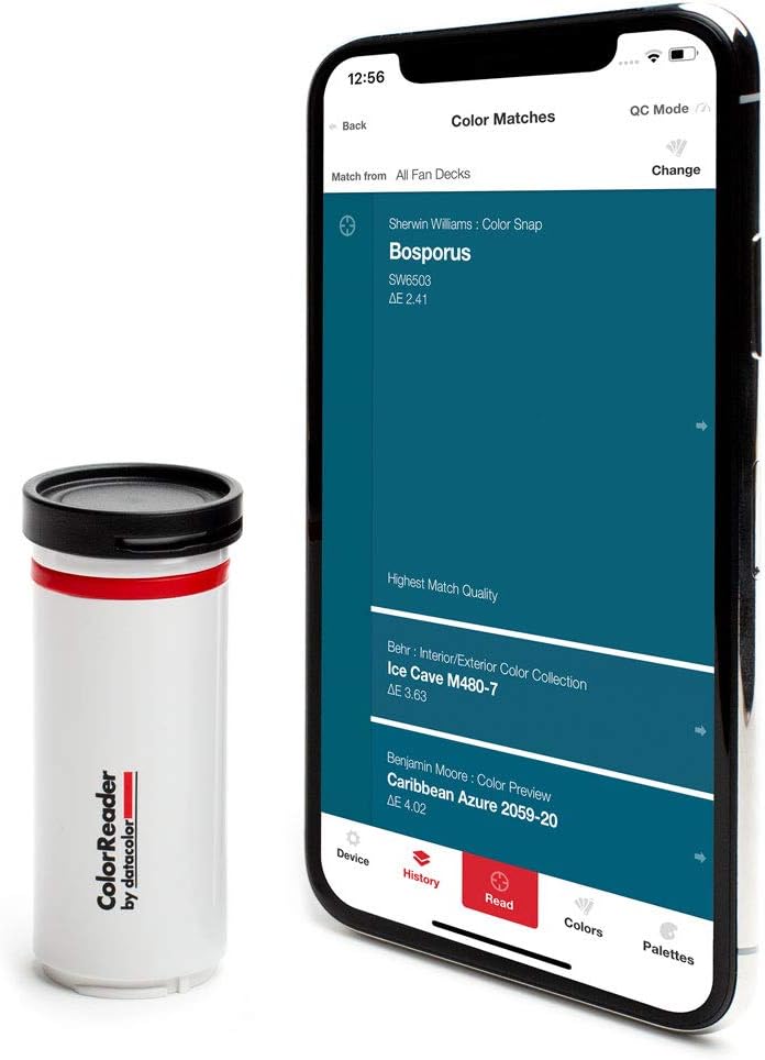 Datacolor ColorReader Paint Color Matching Tool & Digital Colorimeter