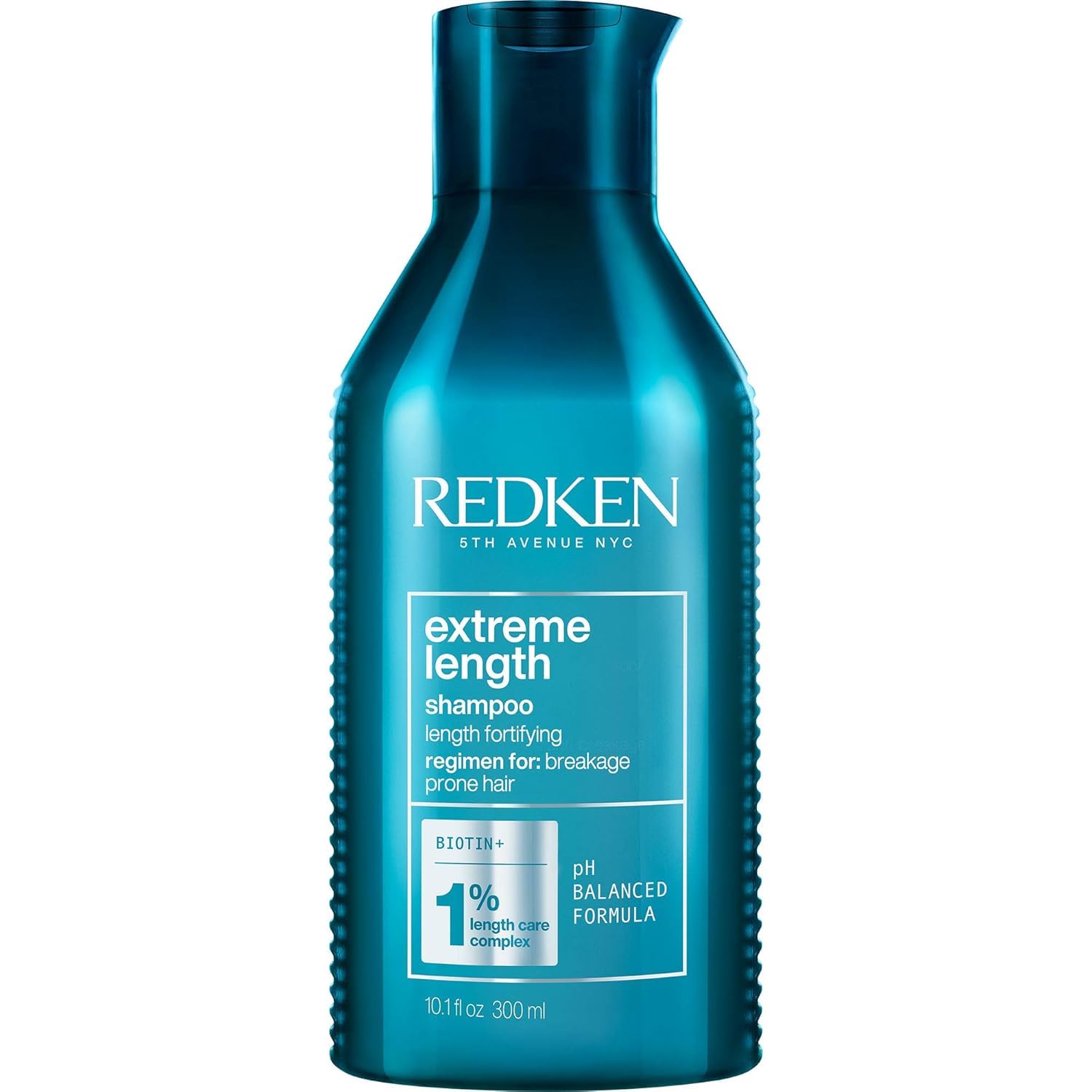 Redken Extreme Length Biotin Shampoo For Longer Hair – Promotes Healthy Hair Growth, Strengthens Damaged Hair, Prevents Hair Breakage, Infused With Biotin 