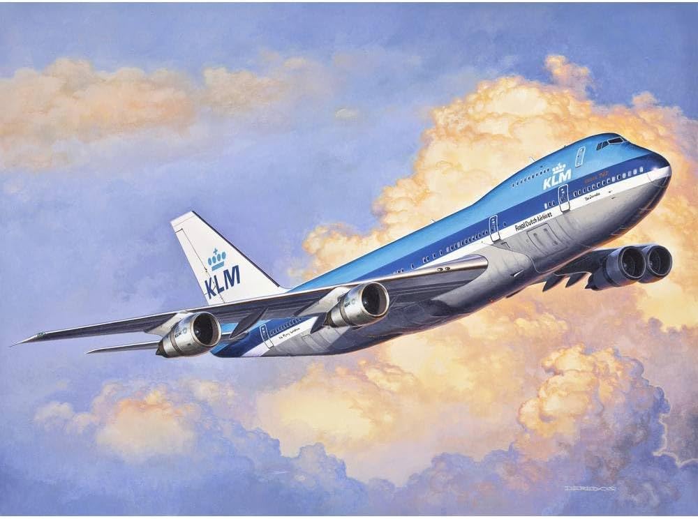 Revell 03999 Boeing 747-200 1:450 Scale Unbuilt/Unpainted Plastic Model Kit