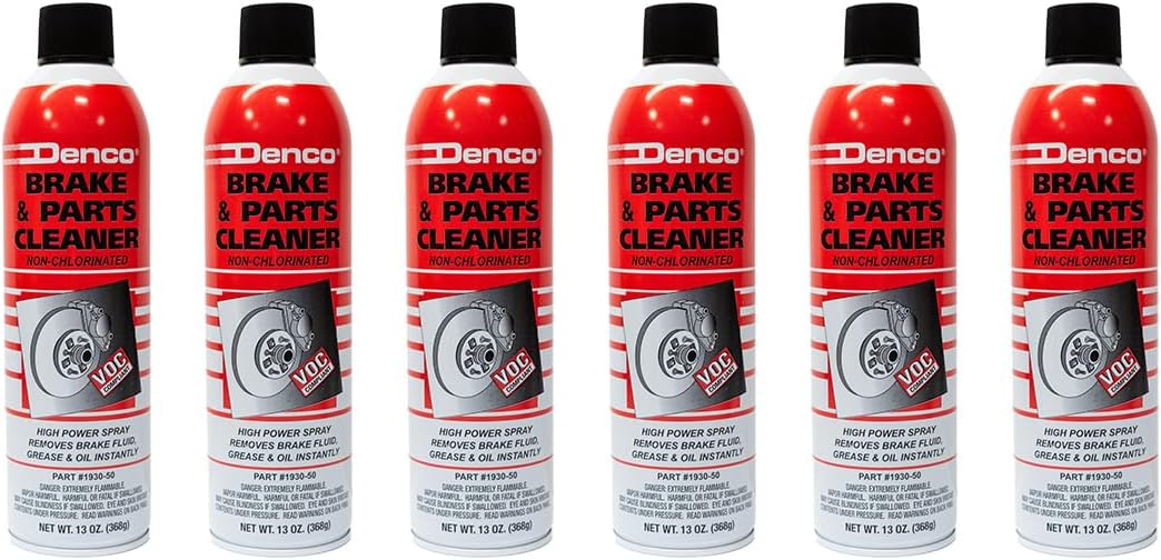 Denco # 1930-50 Brake & Parts Cleaner - 50-State Compliant - 13 OZ Per Can - Non-Chlorinated - 12 to 960 Cans/Case (6)