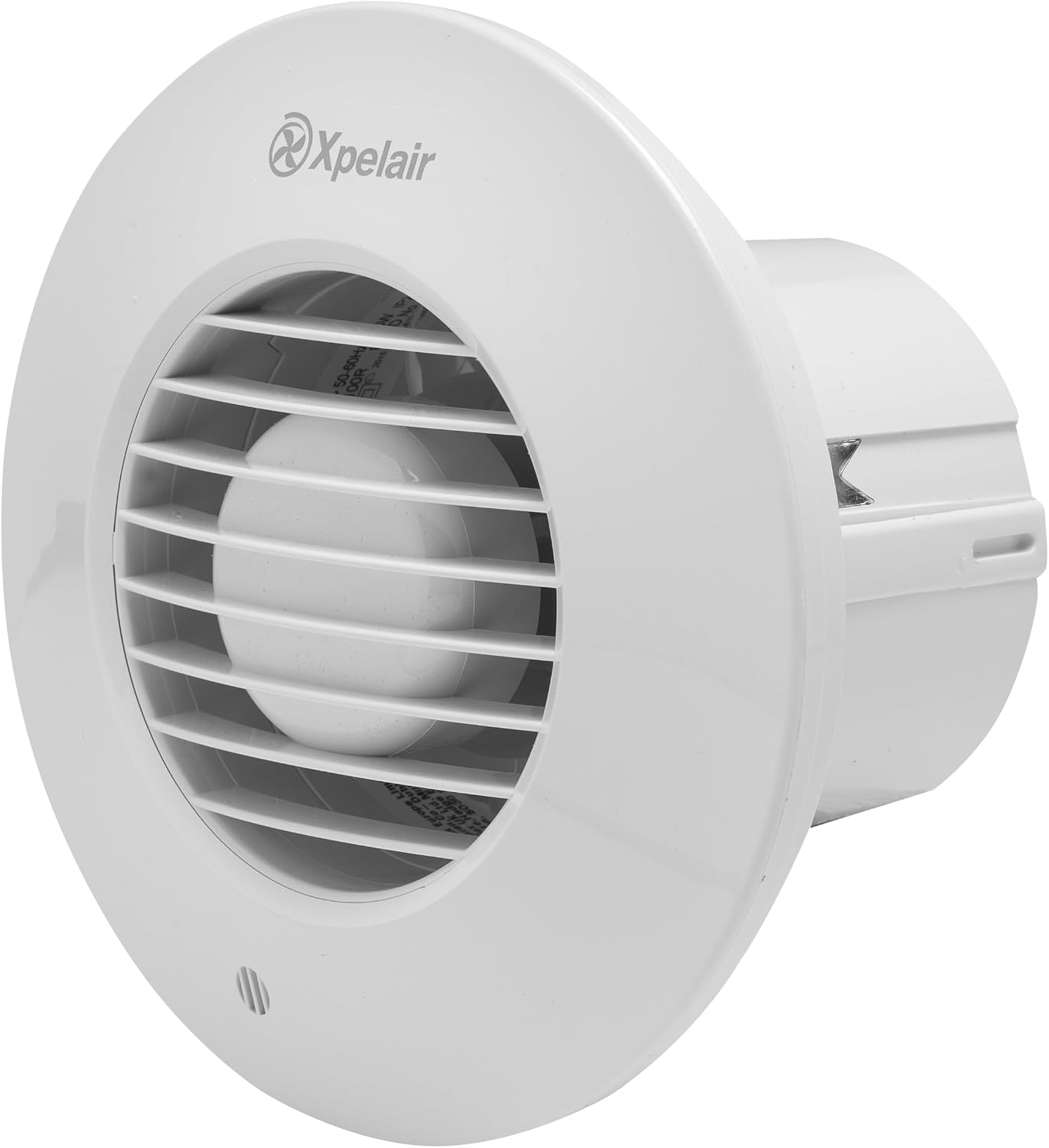 Xpelair Simply Silent SSSFC Shower Fan Complete 4 Inch/100mm Bathroom & Shower Room Extractor Fan with Loft Fitting Kit for Ceiling, White
