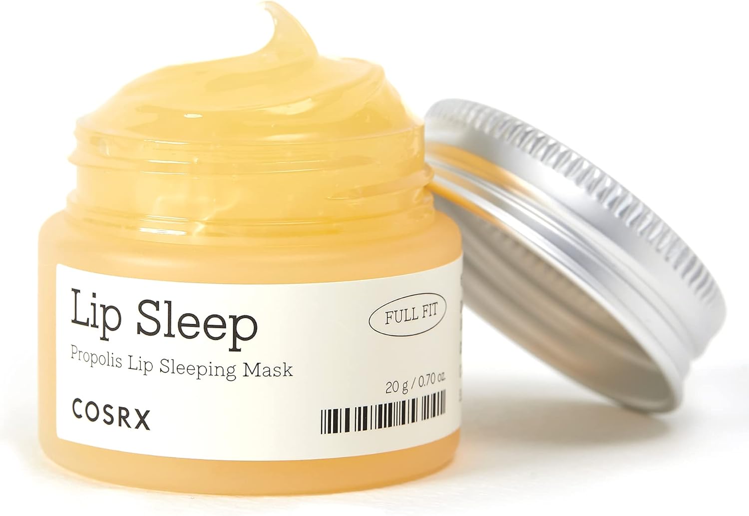 COSRX Propolis Lip Balm for Dry Chapped Lips, Overnight Lip Treatment Mask for Plump Hydrated Lip Care with Shea Butter and Honey Complex, For Soft and Nourished Lips, Korean Skincare 20g