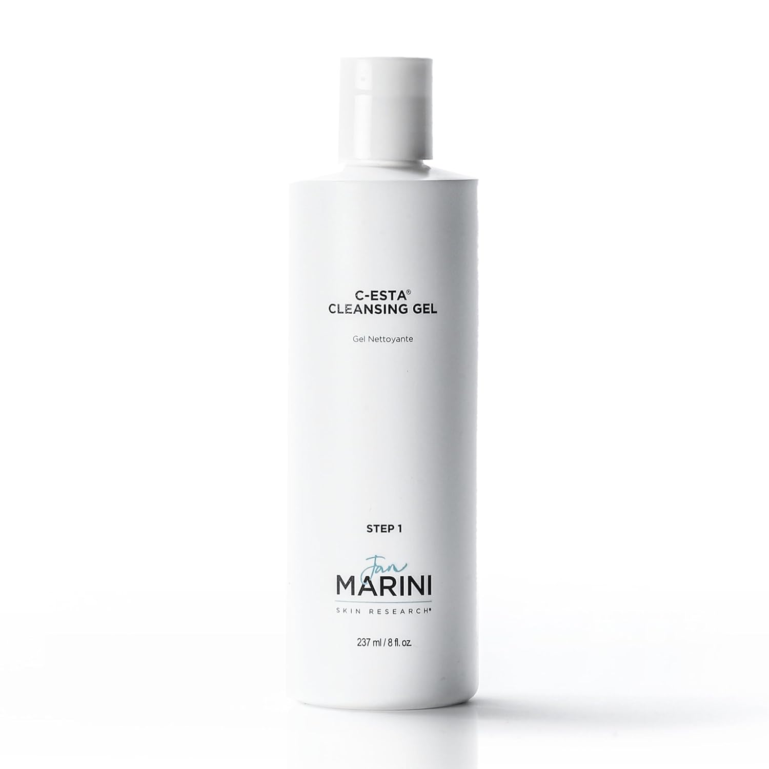 Jan Marini Skin Research C-ESTA Cleansing Gel - Daily Facial Cleanser with Vitamin C - Skincare Face Wash for Oily, Dry & Combo Skin - Gel Face Cleanser - 8 fl oz