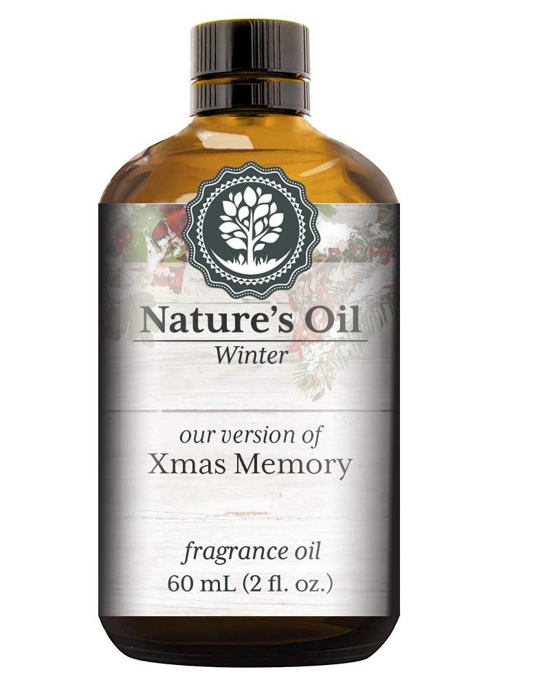 Xmas Memory Fragrance Oil (60ml) For Diffusers, Soap Making, Candles, Lotion, Home Scents, Linen Spray, Bath Bombs, Slime