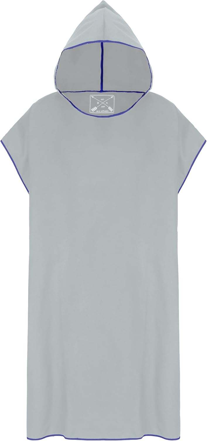 Blu Apparel Microfibre Changing Robe (Grey)