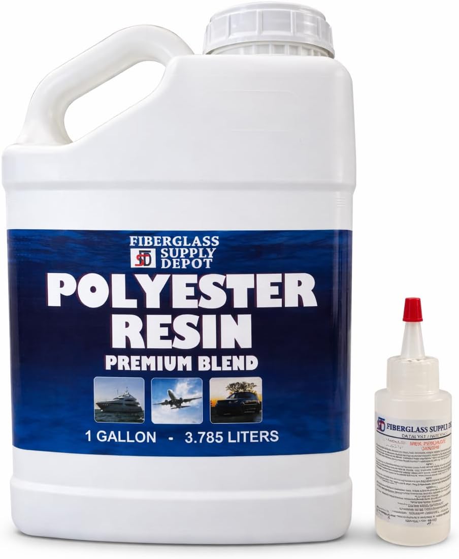 Premium Laminating Polyester Resin with MEKP Hardener