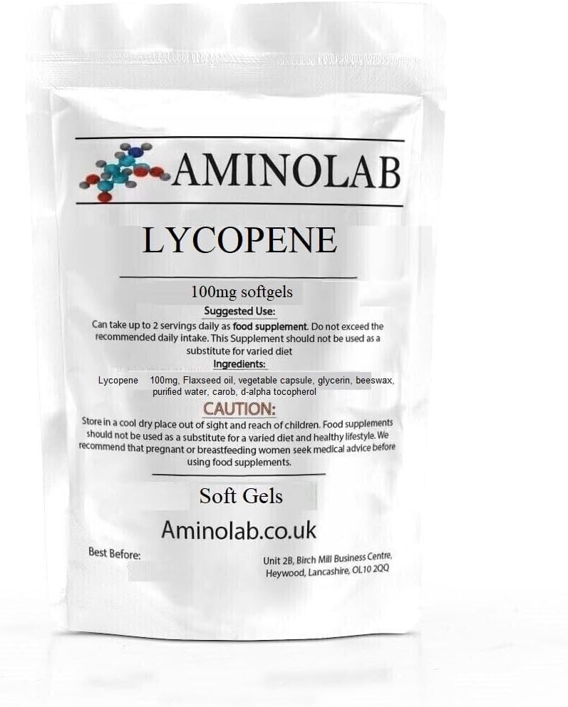 Aminolab - Lycopene 100mg 365 softgels