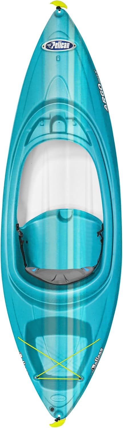 Pelican Argo 80X - Recreational Sit in Kayak - Lightweight Patented Ram-X™ Material - Stable - 8 ft