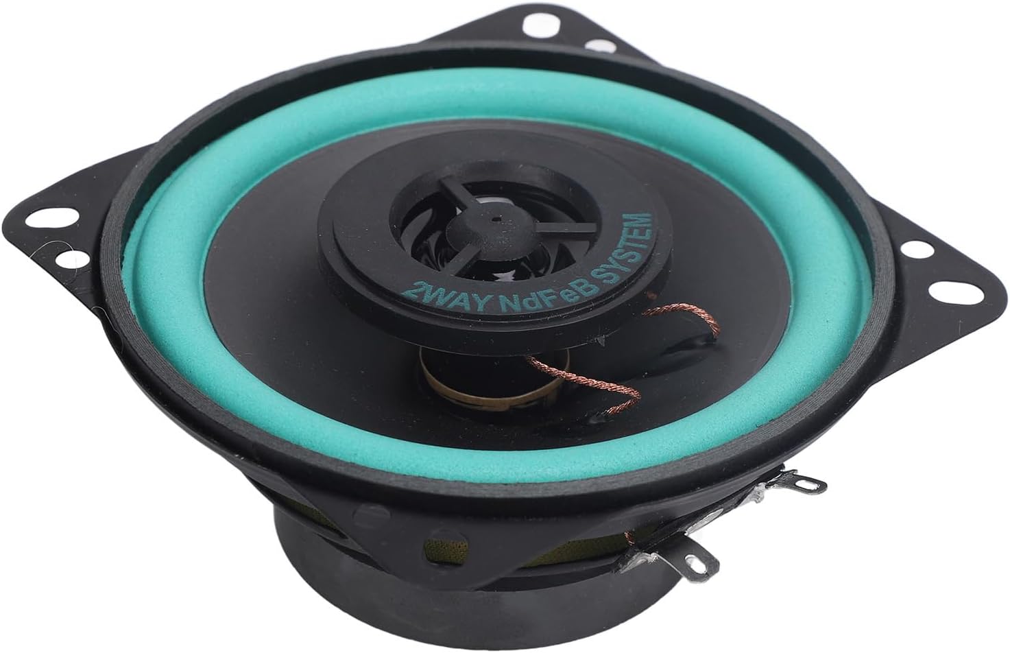 Greensen 6.5 Inch Car Coaxial Speakers, 2-Way Coaxial Car Audio Speakers 90dB Sensitivity for Cars Trucks Doors (4 inch (SKU VO‑402))