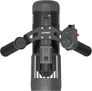 LEFEET Underwater Scooter S1 Pro, 3 Speed Adjustments, Max Speed 6.5km/h ，Modular Sea Scooter with Action Camera Mount, 40M Depth Rating for Water Sports Diving, Snorkeling, Swimming, Freediving