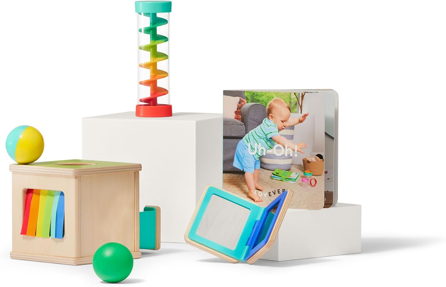 Lovevery Little Cause, Big Effect Mini Kit Baby Sensory Play Set