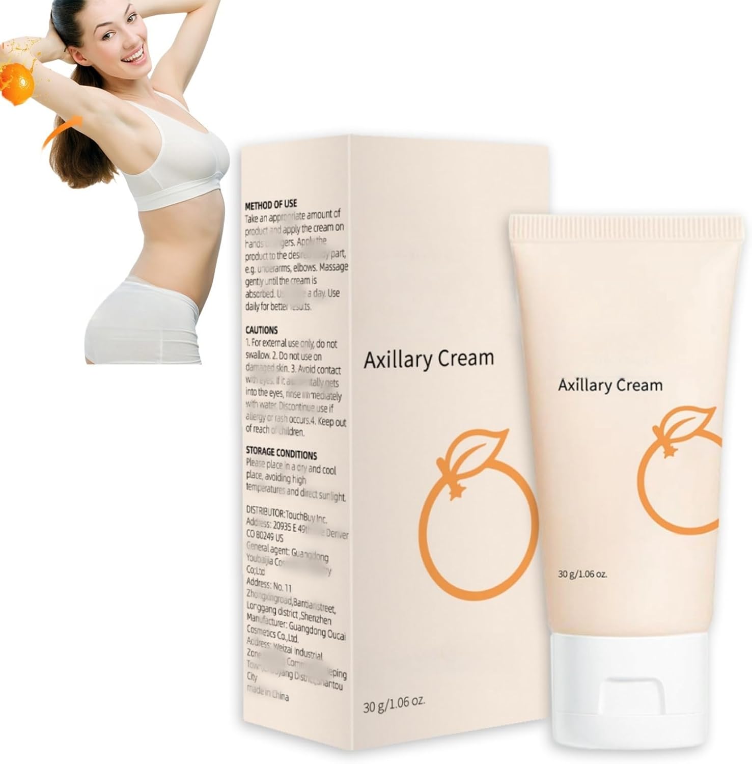 Kojic Acid Underarm Whitening Cre-am,Skin Bleaching Cre-am,Korean Skin Care for Armpits,Knees, Inner Thighs,Women Armpit Lightening Cre-am,Quickly Absorb & Reduce Odor,Smoothing,Whitening Lotion