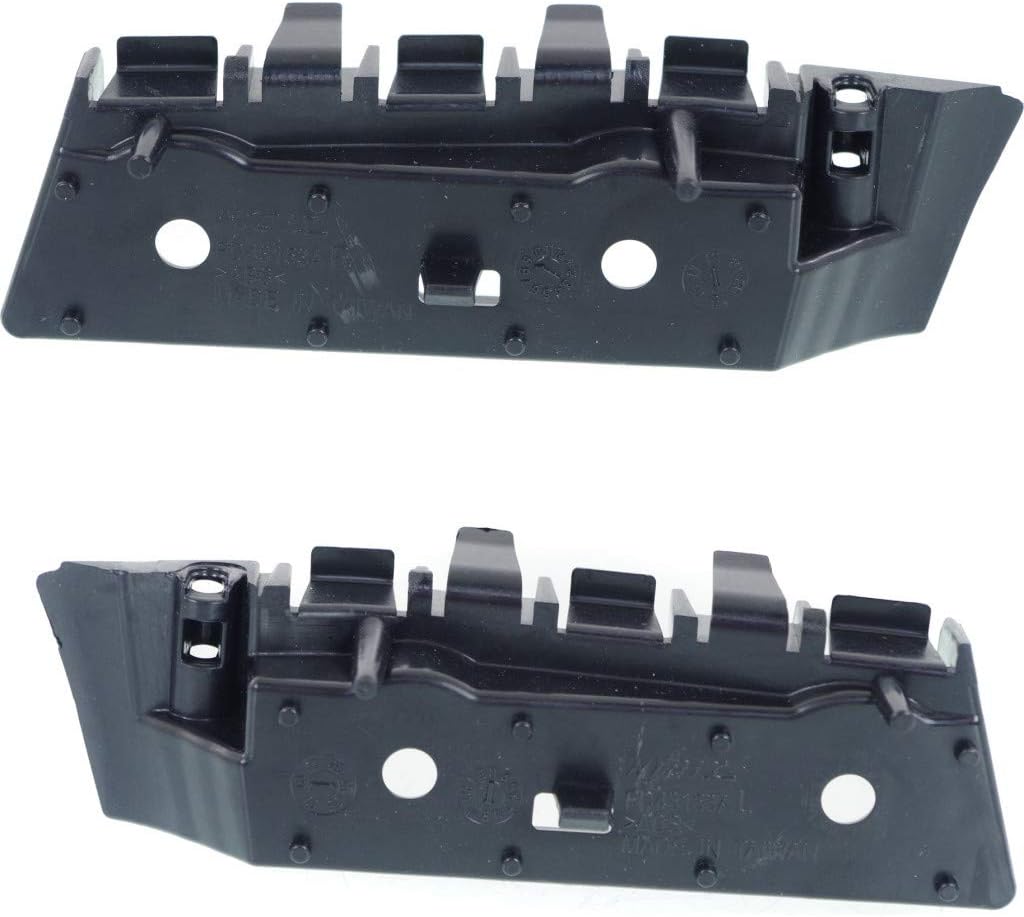 KarParts360 For Ford Mustang Front Bumper Bracket 2015 2016 2017 Driver & Passenger Side Pair/Set | Side Cover | Convertible/Coupe | FO1033105, FO1032105 | FR3Z17C947B, FR3Z17C947C