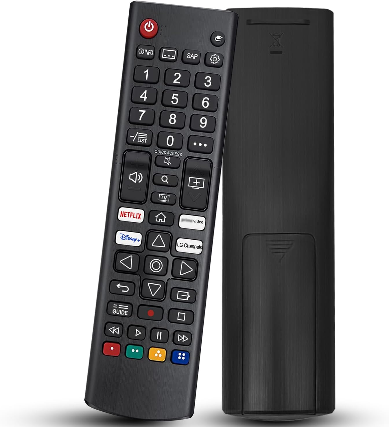 Universal Remote for LG TV Remote Control (All Models) Compatible with All L G LED OLED LCD UHD HDTV HDR Webos 4K 8K Smart TV with Netflix, Video, LG Channels Button, Disney Plus