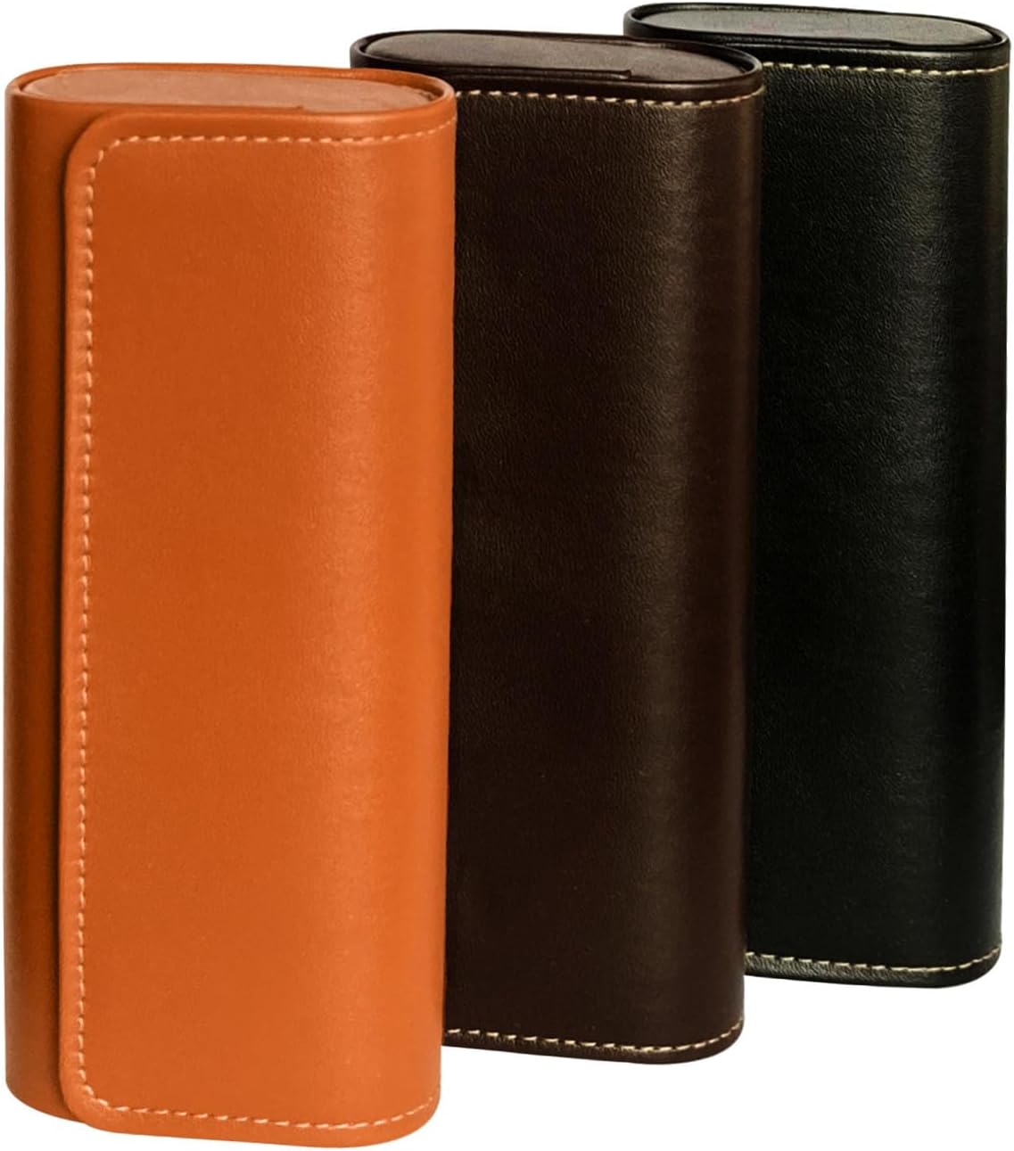 HSYMQ 3PCS Glasses Case, Eyeglasses Case Hard Shell, Reading Hard Glasses Cases for Women Men