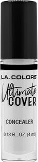 L.A. COLORS Ultimate Cover Concealer, Sheer White Corrector CC901