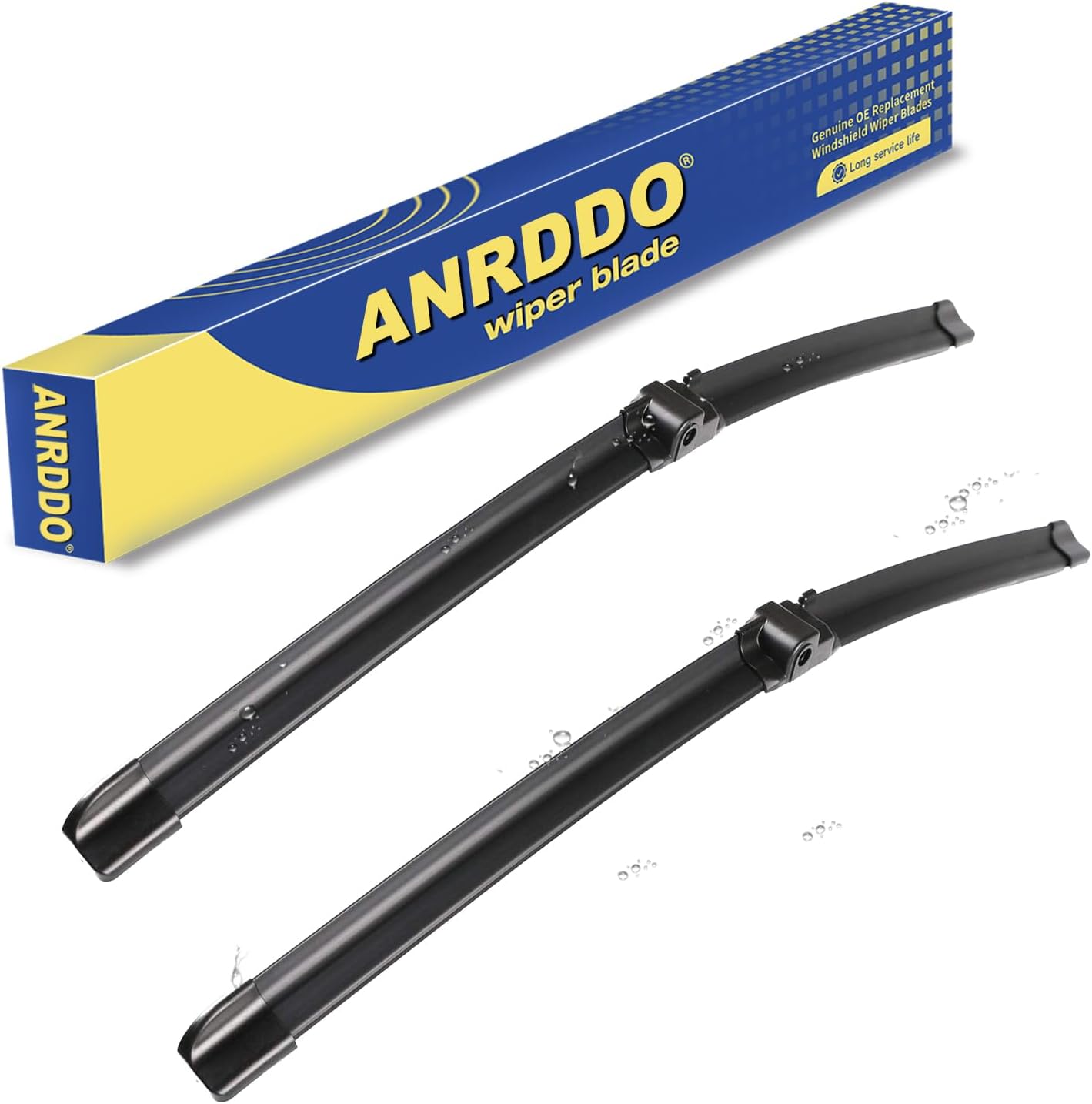 Wpers Factory for MBZ W215 W220 W221 CL S CLAss 2001-2006 S350 S430 S500 S600 CL500 CL600 CL55 AMG Original Equipment Replacement Windshield Wiper Blades Set 27"+27"(Set of 2) Side Lock