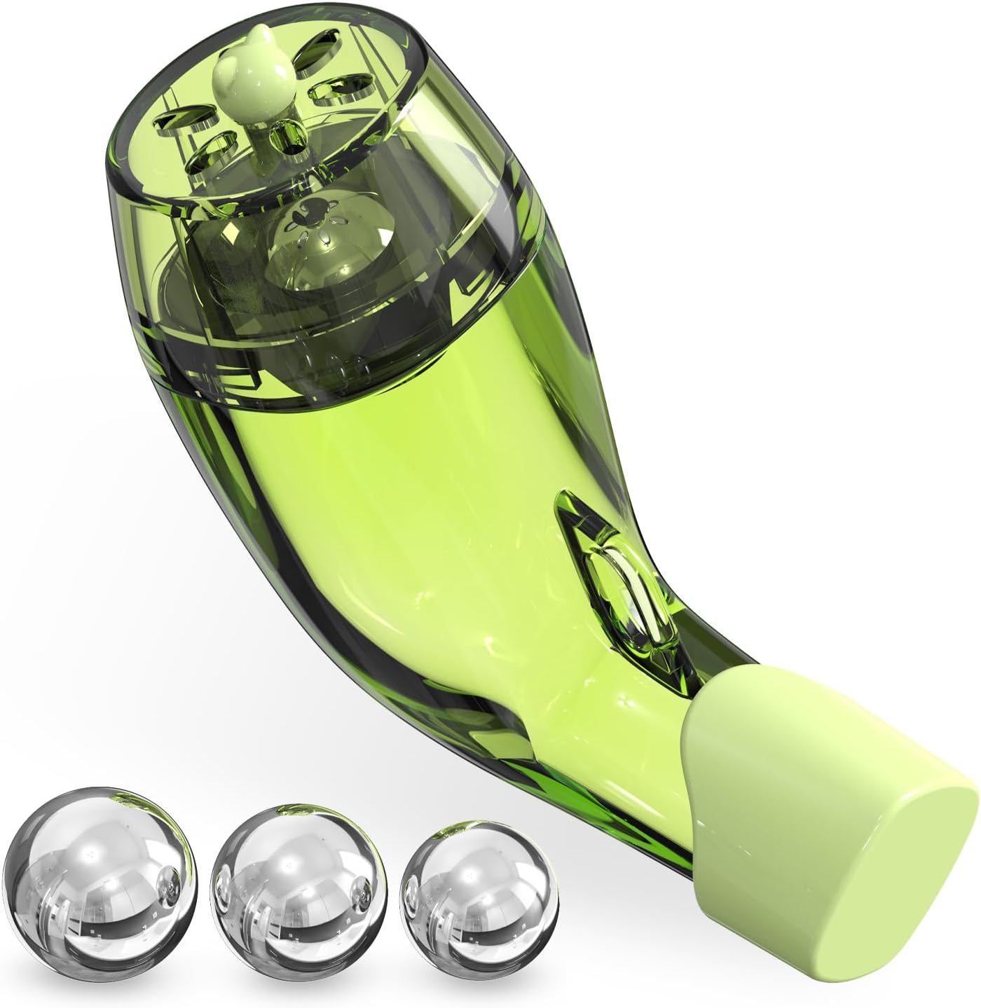 Respiratory Muscle Trainer, Drug-Free Therapy Breathing Exercise Device for Lungs, Lung Trainer Mucus Removal Device for Improving Mucus Clearance and Lung Capacity Expansion with Protable Travel Case