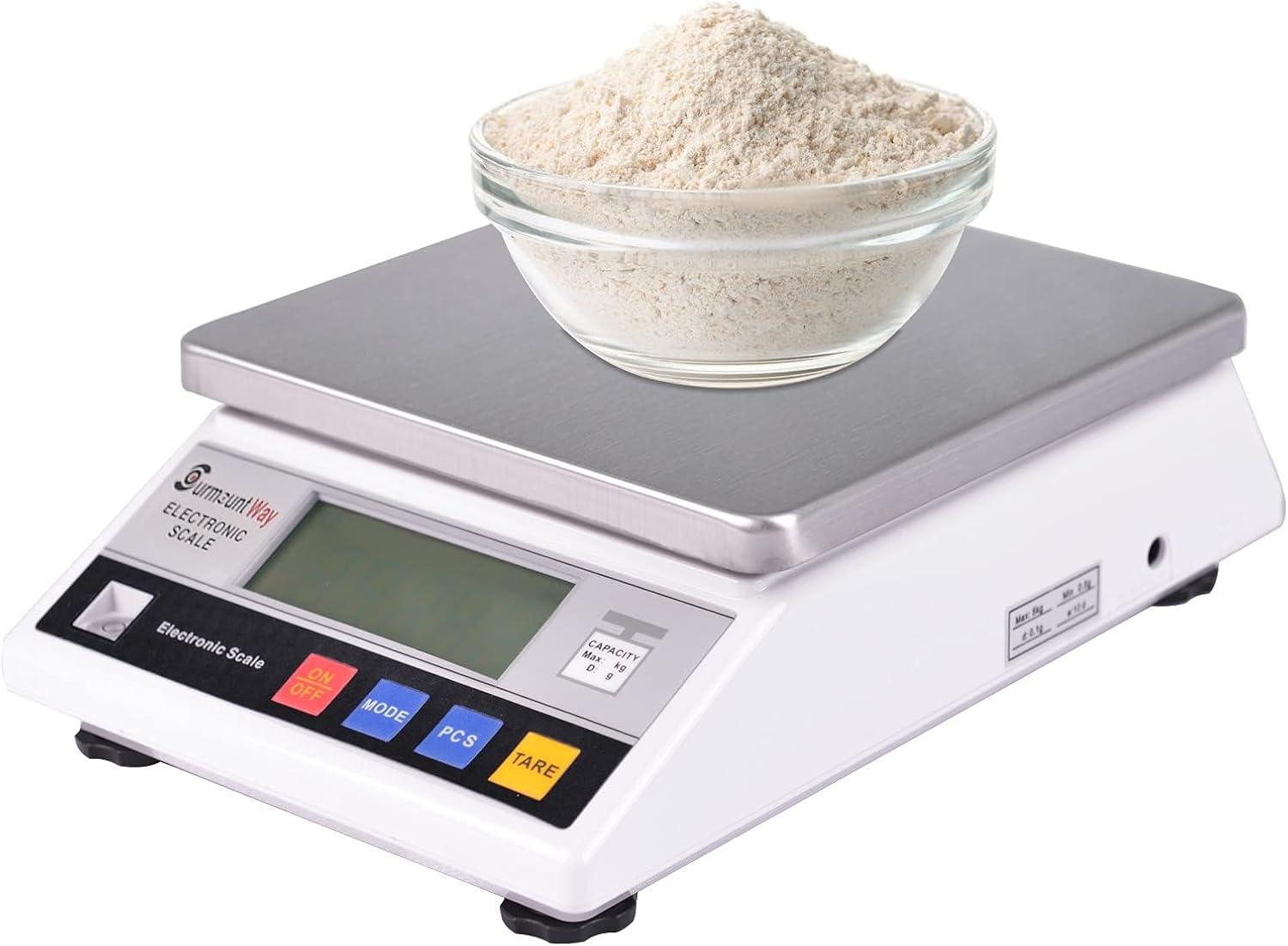 SurmountWay High Precision Scale 3kg x 0.1g Accurate Digtal Laboratory Lab Industrial Scientific Electronic Scale Commerical Counting Kitchen Scales Jewelry Gold Analytical Weighing(3000g,0.1g)
