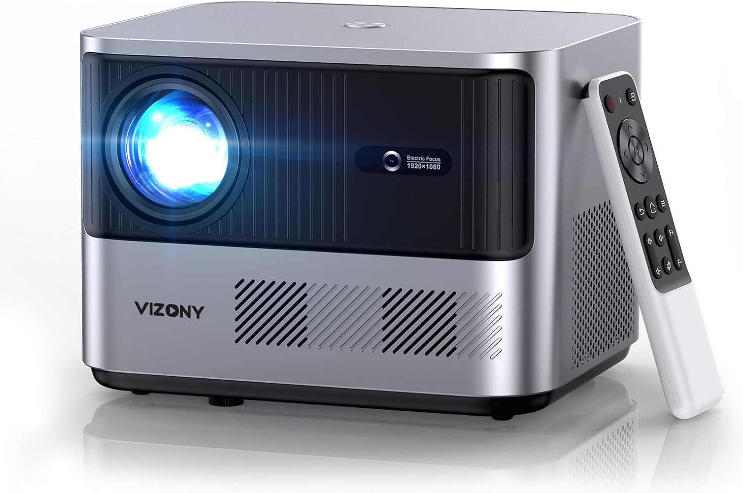FHD 1080P Projector 4K Support, 800ANSI 5G WiFi Bluetooth, Outdoor With Full-Sealed Engine/Electric Focus/4P4D/PPT/Zoom, Home Movie Compatible W/iOS/Android/PC/TV