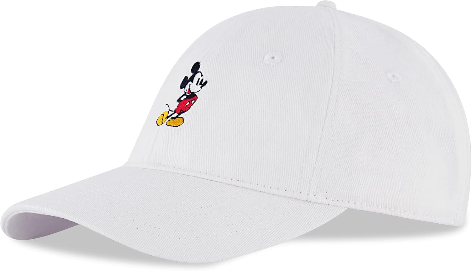 Disney Men's Baseball Cap, Mickey Mouse Adjustable Hat for Adult
