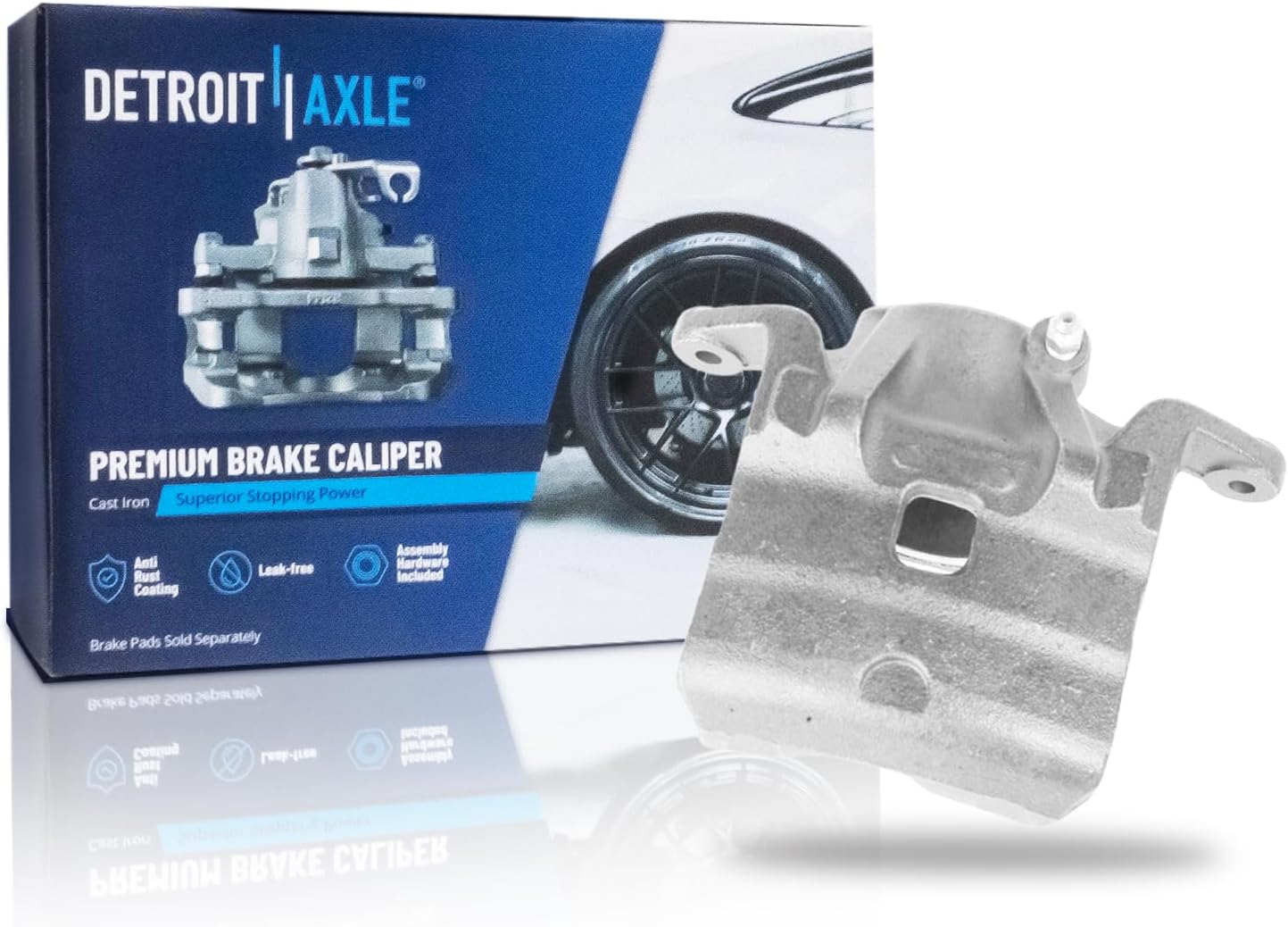 Detroit Axle - Front Left Brake Caliper for 2007-2010 Nissan Altima Sentra