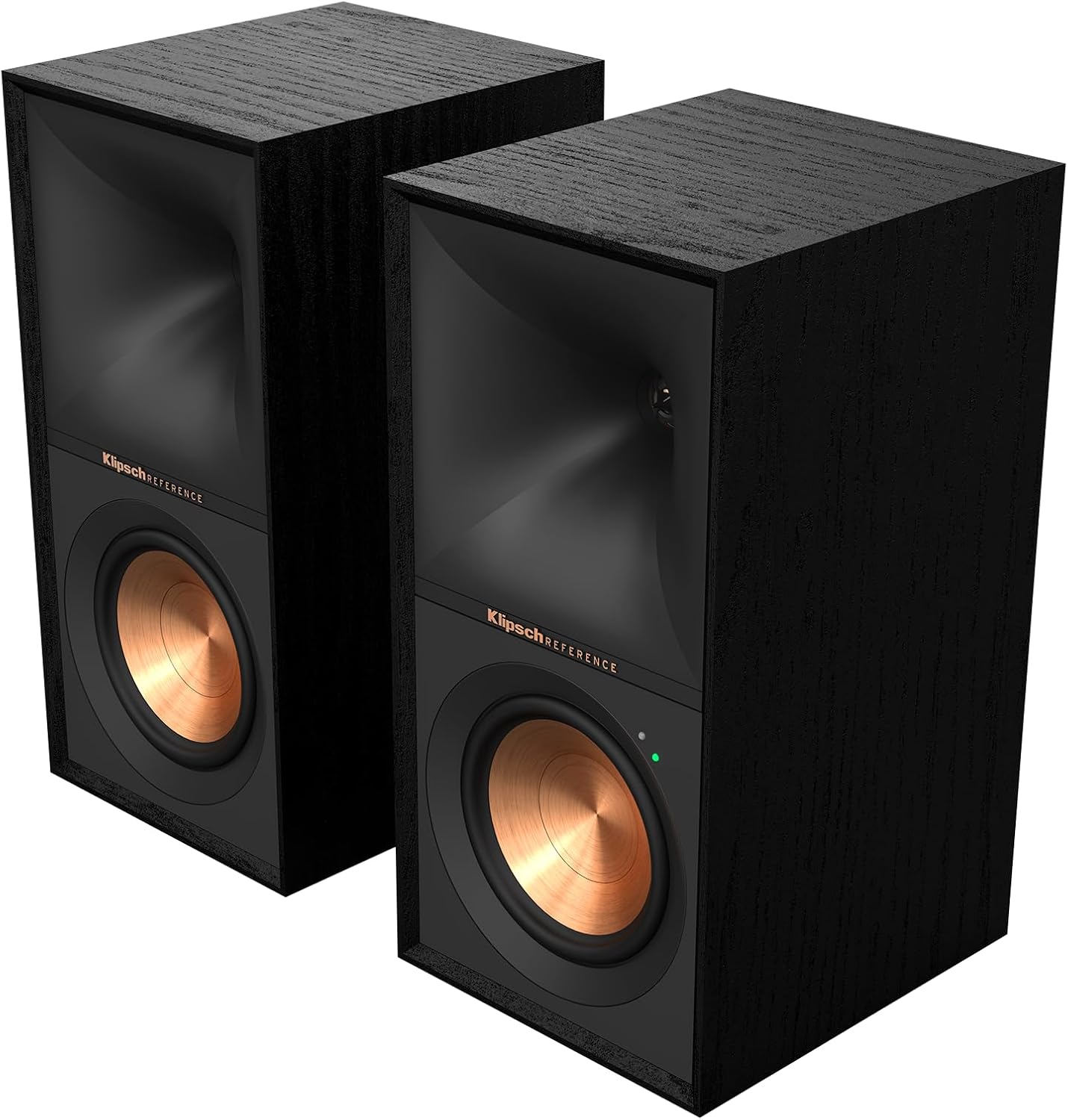 Klipsch R-50PM Powered Speakers with 5.25" Woofers, Black