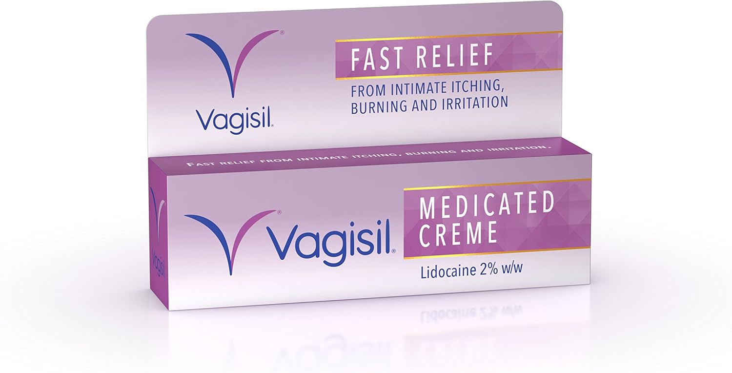 VAGISIL Medicated Cr�me, Fast Relief from Intimate Itch, Burning & Irritation, 30 g