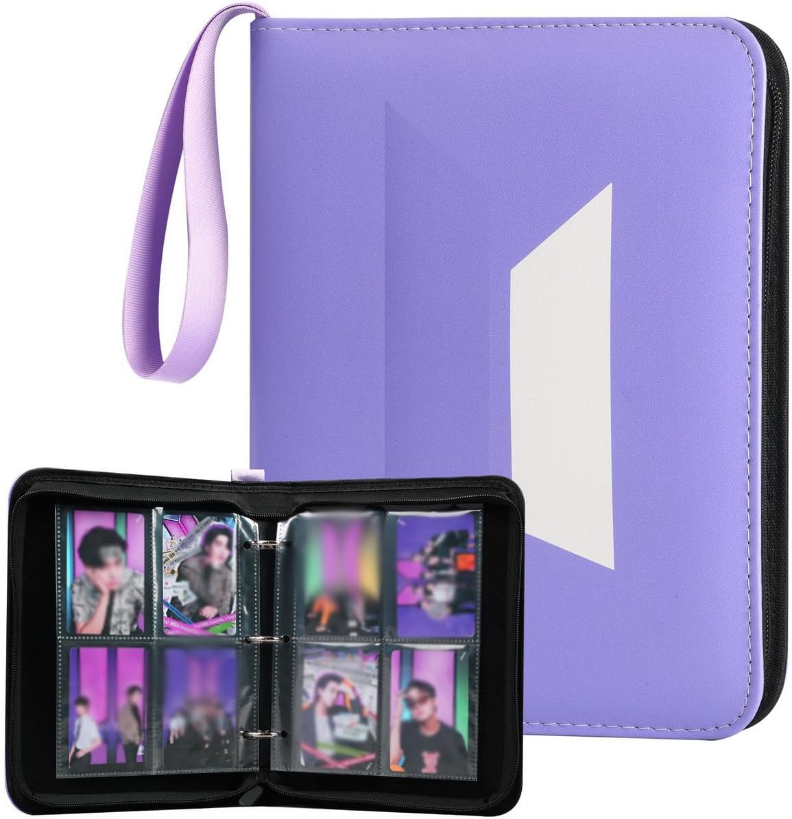 Photocards Binder 400 Pockets Album Photo Card Holder Collection Merch for Army Fans Gifts