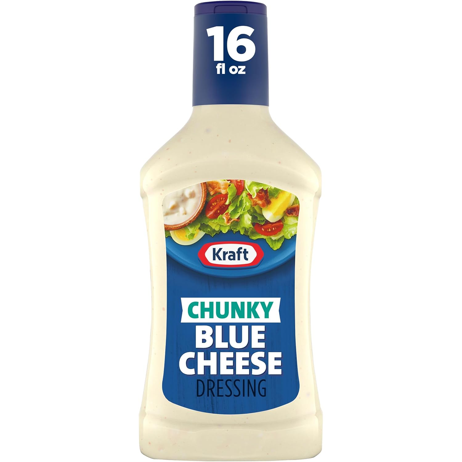 Kraft Chunky Blue Cheese Dressing (16 fl oz Bottle)