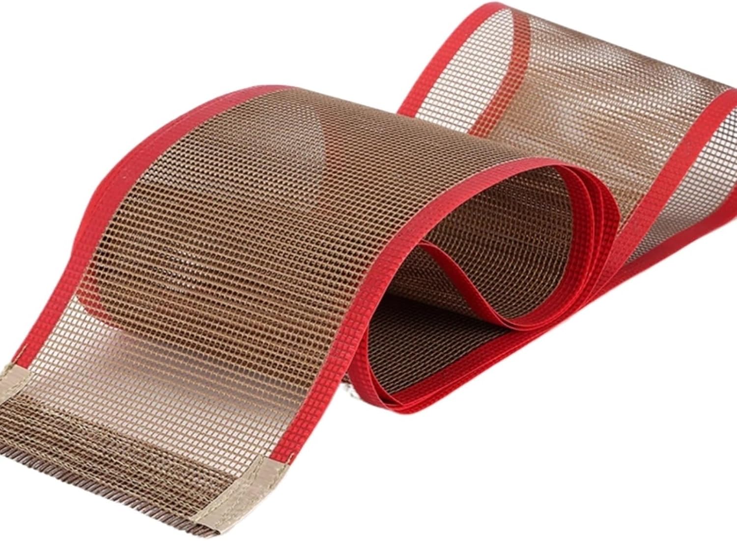 Grid:4x4mm High Temperature Breathable Mesh Belt Drying Oven Line Conveyor