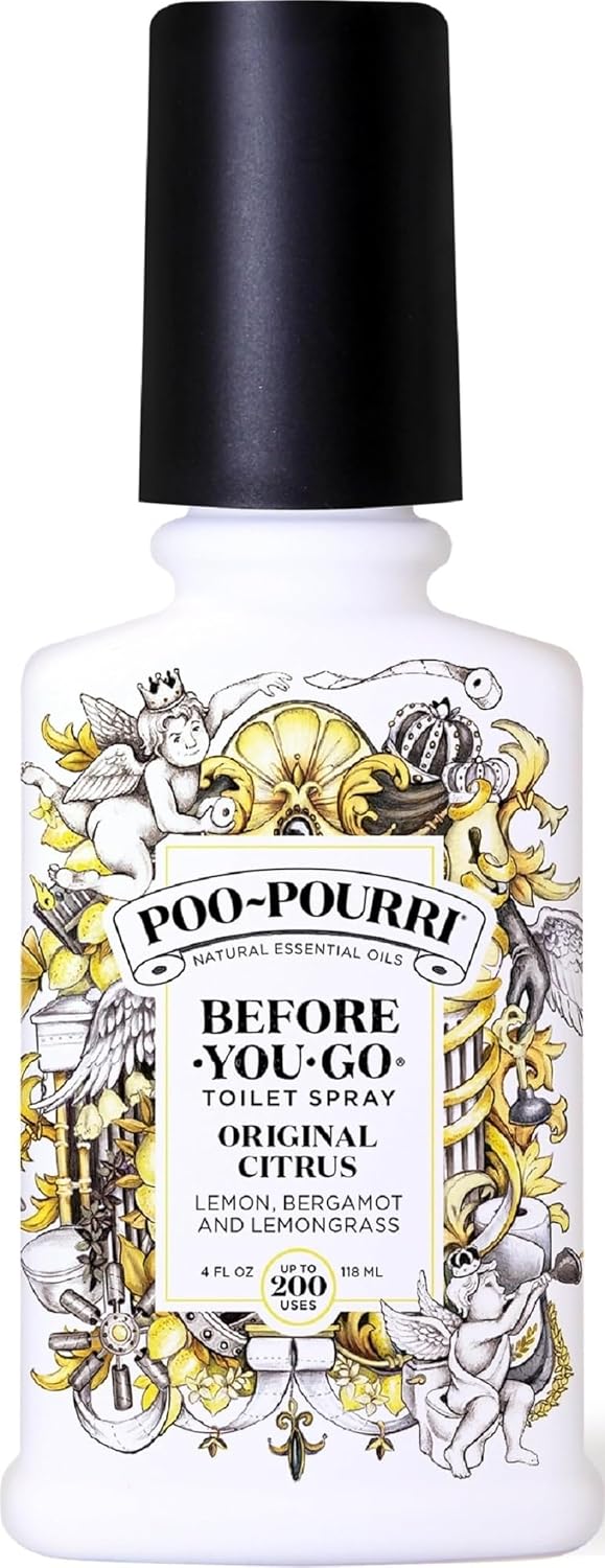 Poo-Pourri Before-You-Go Toilet Spray, Original Citrus, 4 Fl Oz