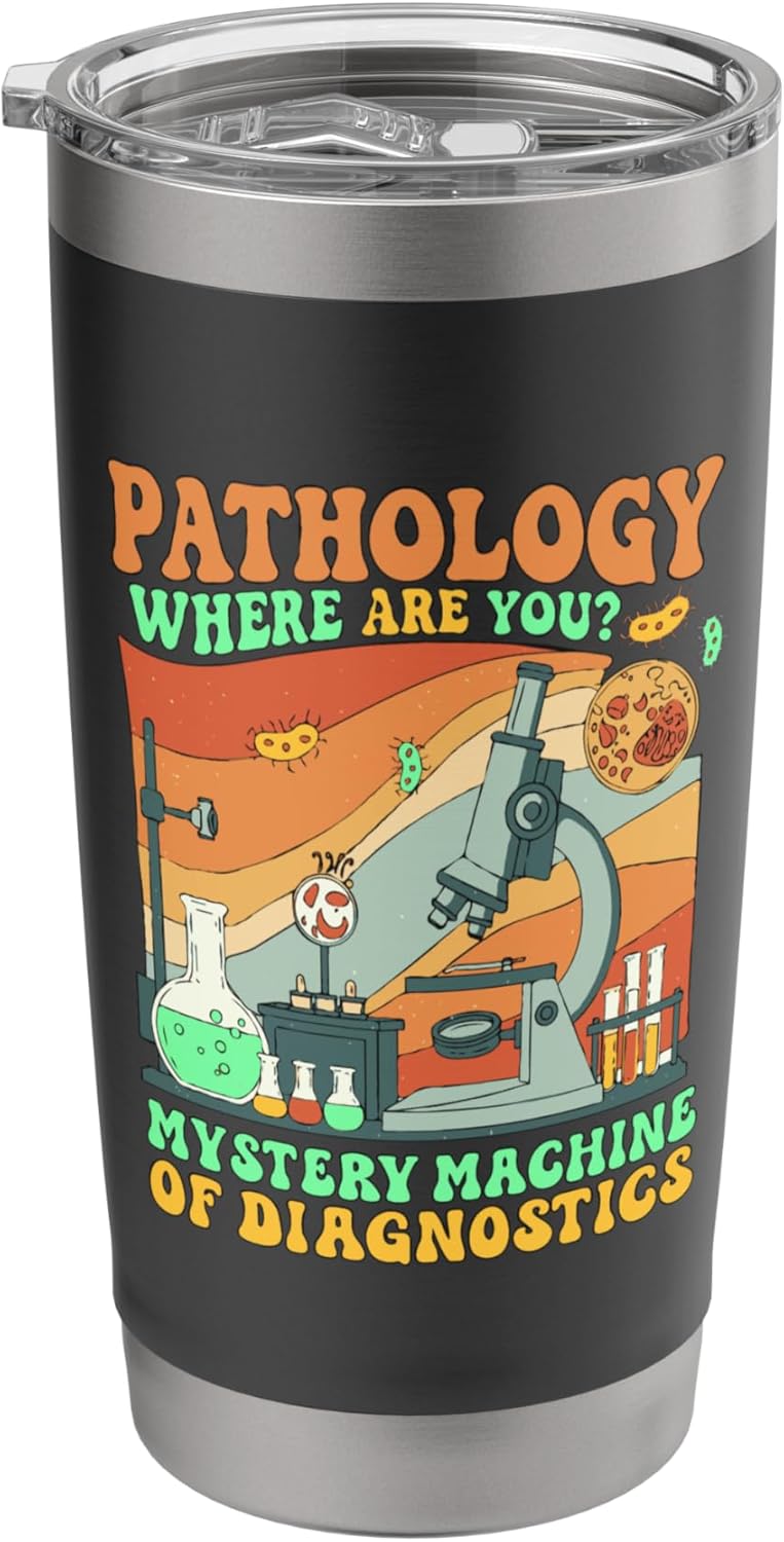 Lab Week 2025 Laboratory Mystery Machine Of Diagnostics Lab Stainless Steel Insulated Tumbler