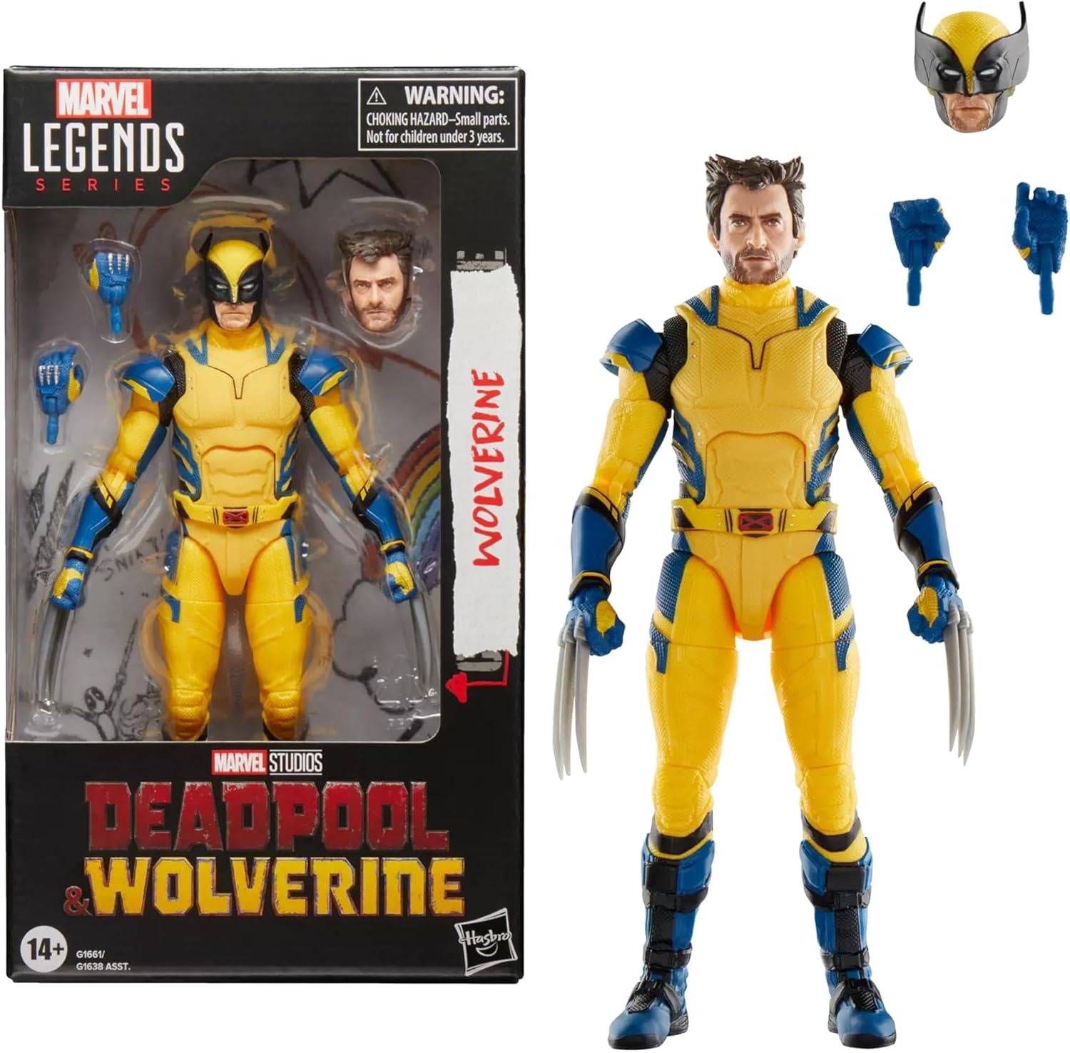 Marvel Legends Series Wolverine, Deadpool & Wolverine Collectible 6 Inch Action Figure for Adults Ages 14 and Up