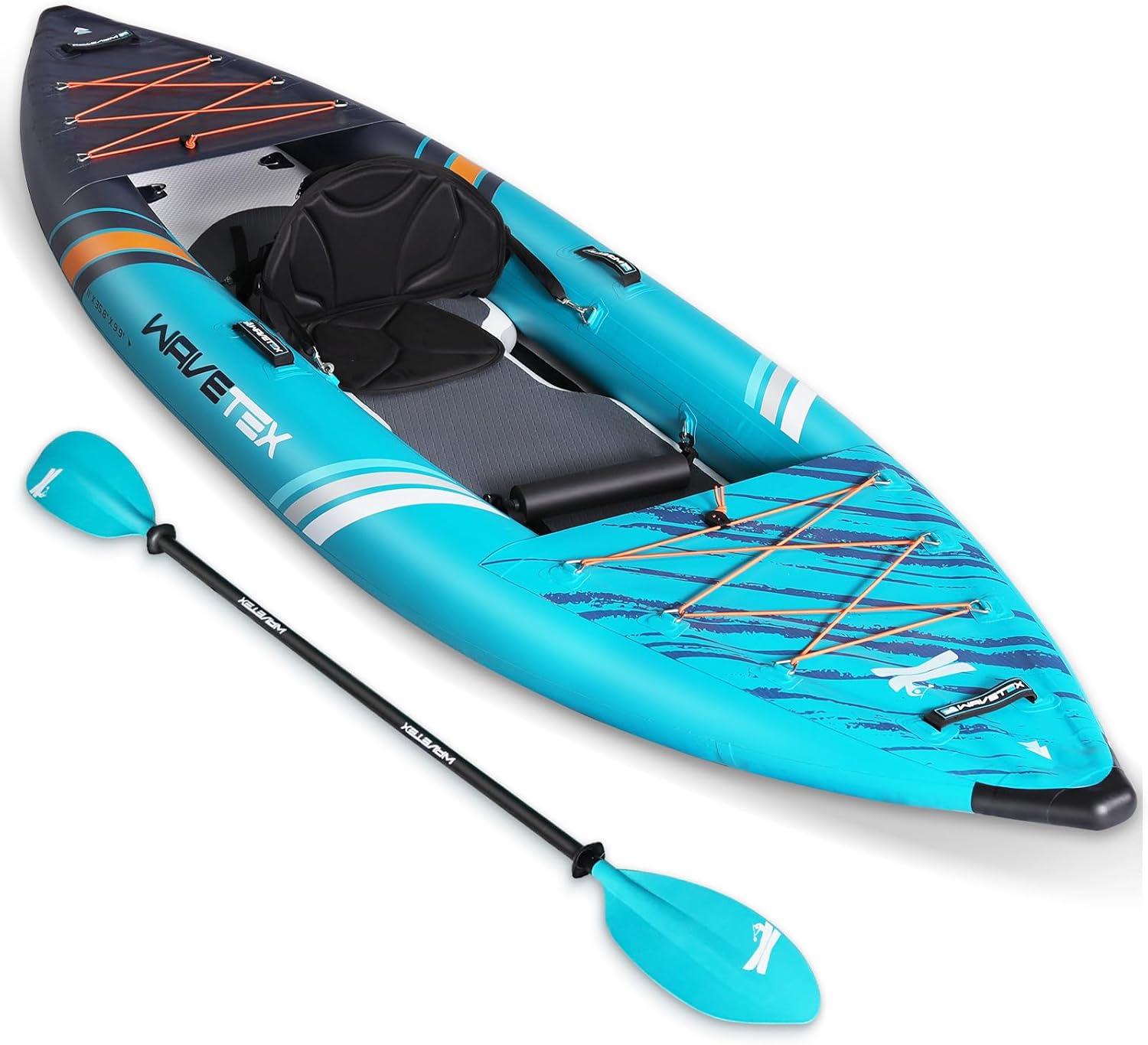 Inflatable Kayak, Lightweight and Durable Foldable Kayak, Blow Up Kayak, Kayaks for Adults Paddling on Rivers, Lakes and Coastal Waters
