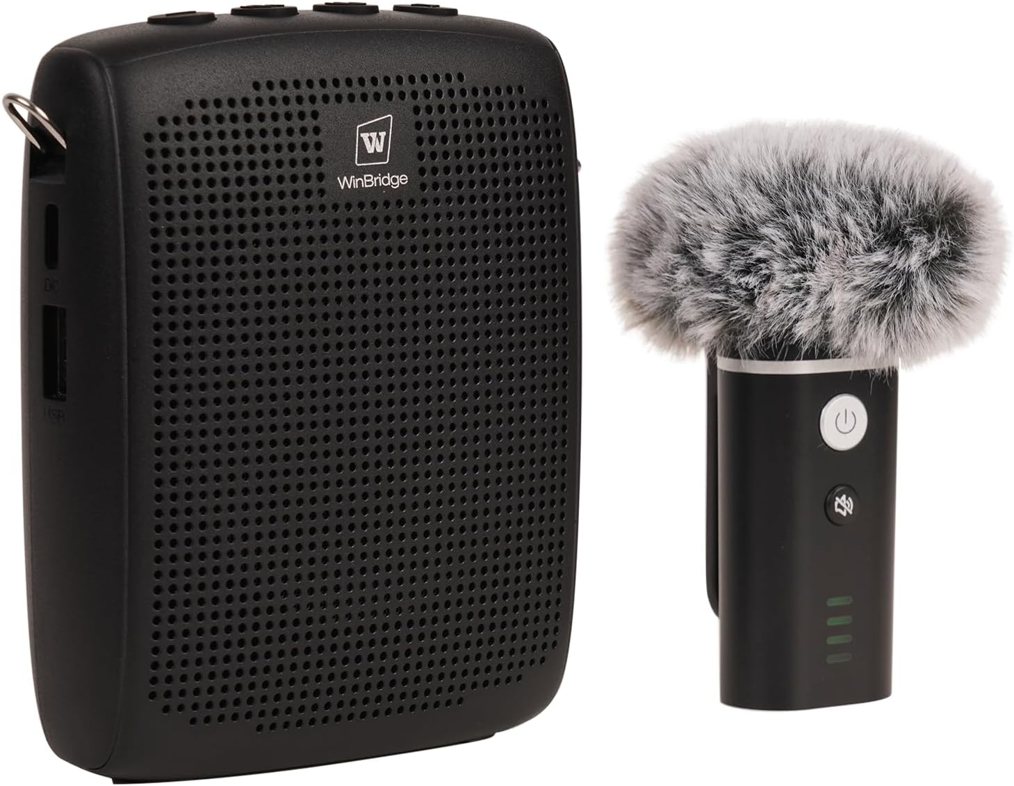 WinBridge Wireless Voice Amplifier with Bluetooth Lapel Mic for Teachers