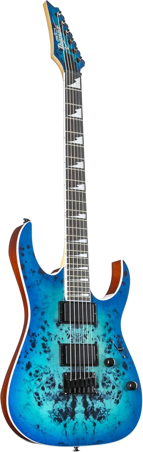 Ibanez GIO GRGR221PA Electric Guitar - Aqua Burst