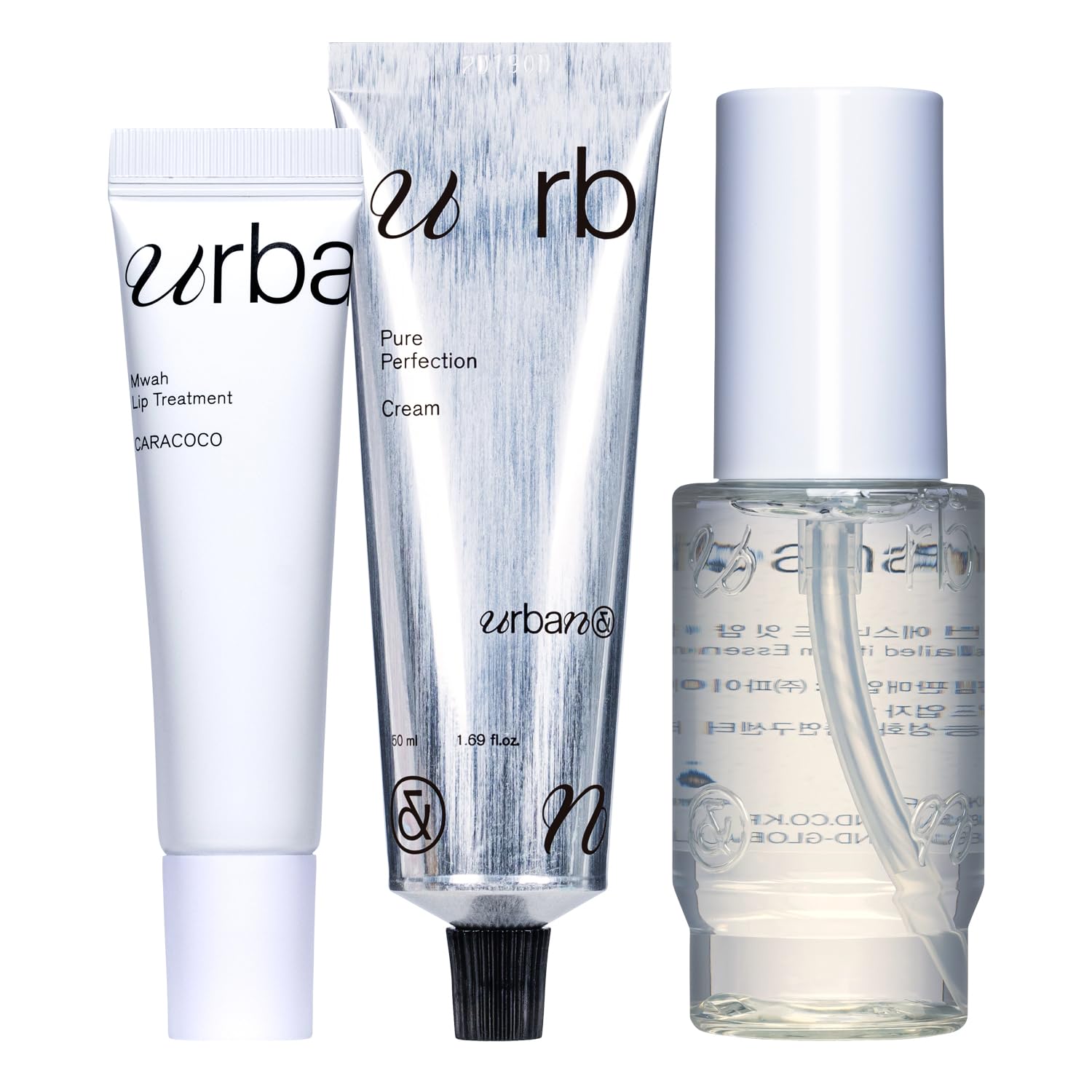 Perfect Trio: Vegan S.Nailed it yam Essence, Pure Perfection Cream, Mwah Lip Treatment CARACOCO, Hydrating, Radiant, Soft Skin & Lips, Korean Skincare Set