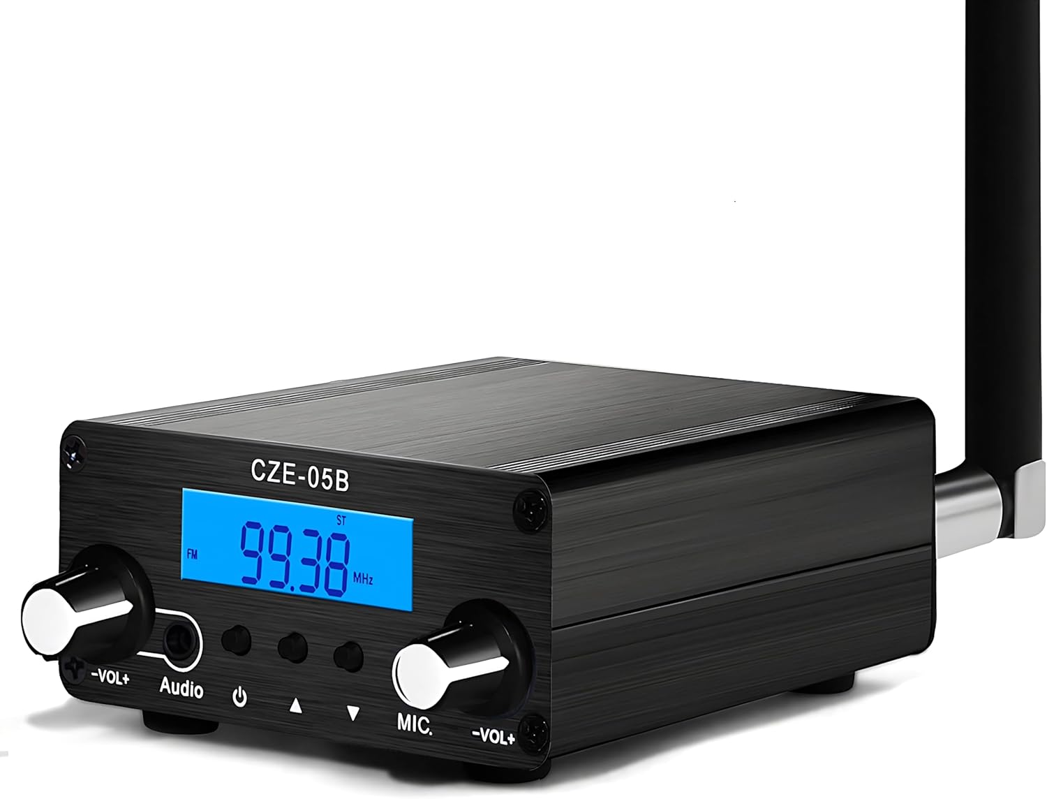 1000FT FM Transmitter,Long Range Stereo Mini Radio Station for Church Drive-in Movie, Church Parking Lot, Lights Fireworks Show