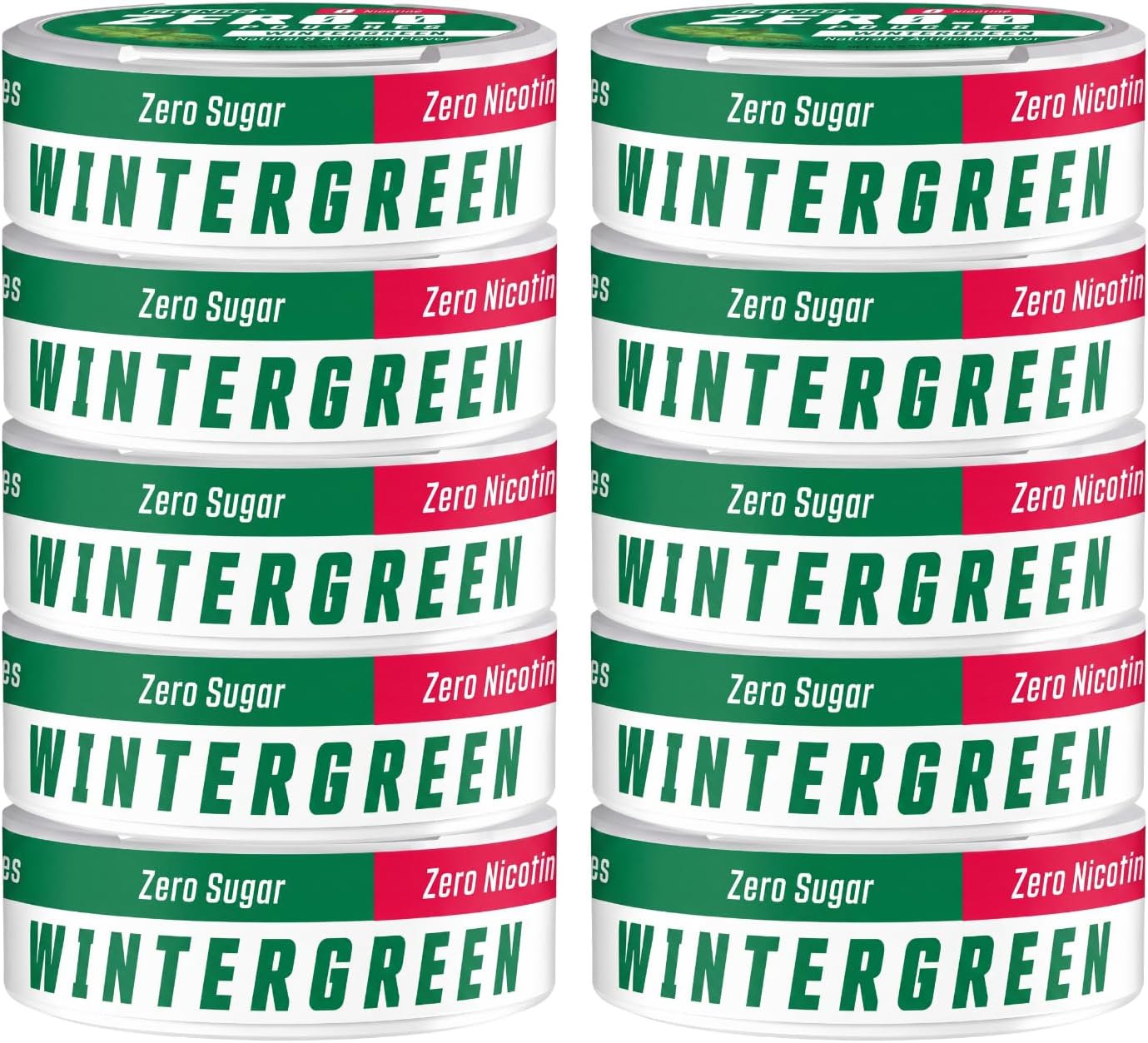 GRINDS ZERØ.Ø Wintergreen Pouches