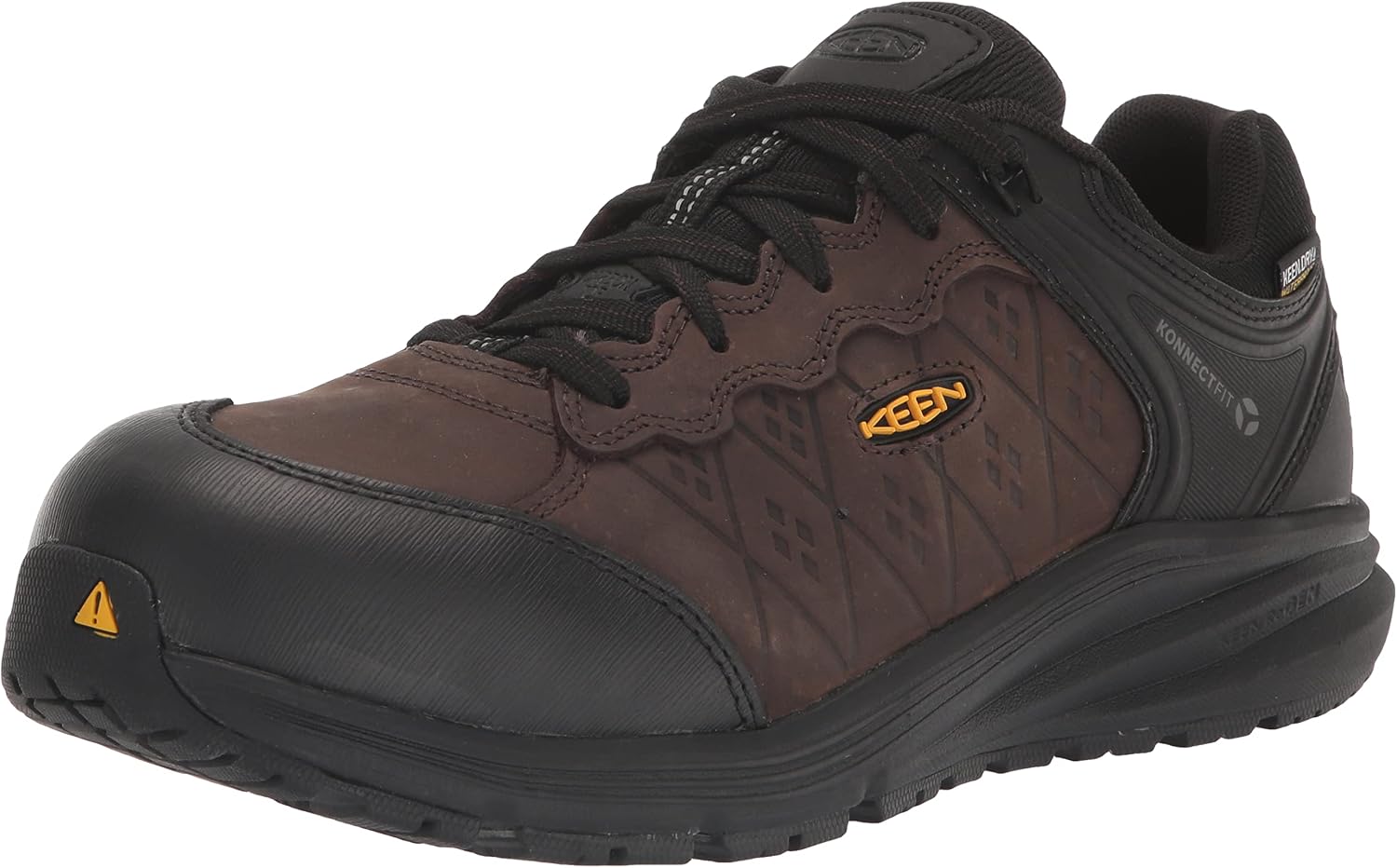 KEEN Utility Men's Vista Energy+ Low Composite Toe Waterproof Leather Industrial Work Shoes